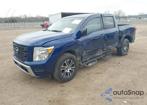 2024 Nissan Titan Sv 4X4 из США, поврежденный, VIN 1N6AA1EC3RN103744